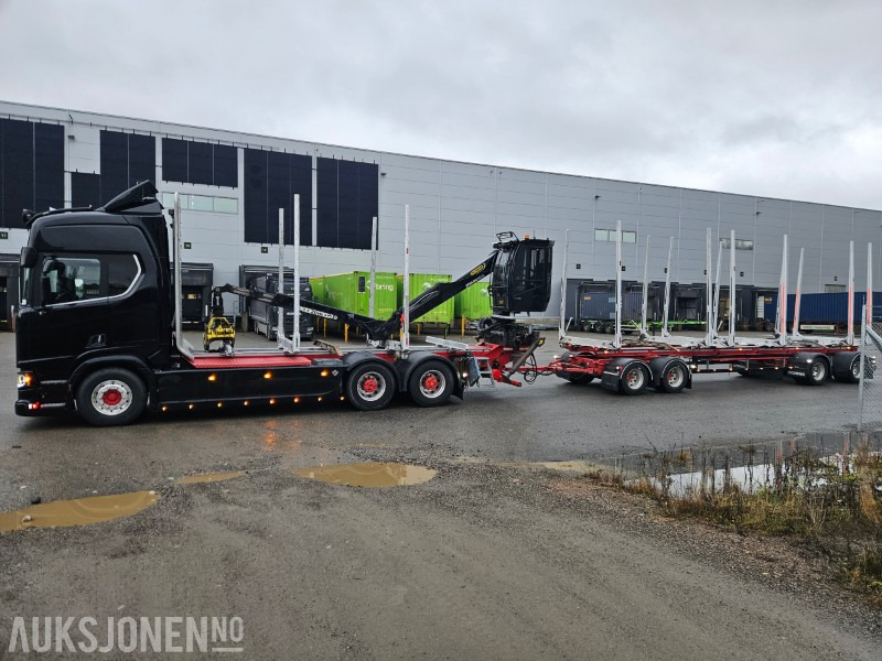 2020 Scania R730 B6x4NB med henger - Holztransporter: das Bild 2 2020 Scania R730 B6x4NB med henger - Holztransporter: das Bild 2