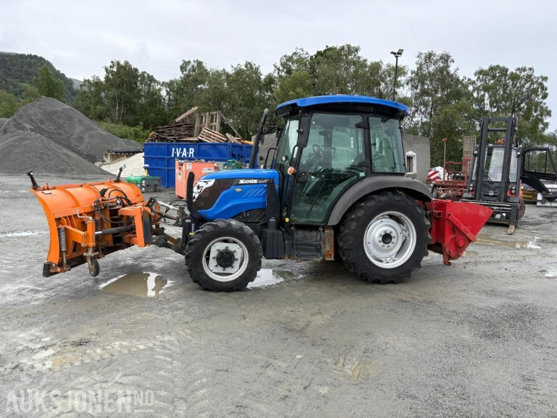 2020 Solis 50 med frontlaster,strøapparat og brøyteskjær - Traktor: das Bild 2 2020 Solis 50 med frontlaster,strøapparat og brøyteskjær - Traktor: das Bild 2