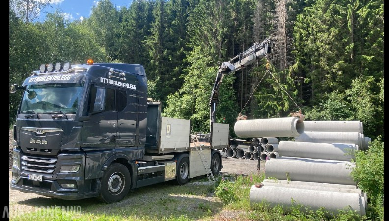 2021 MAN TGX krokbil med dumperkasse og kranflak. 8X4 EURO 6 - Abrollkipper: das Bild 1 2021 MAN TGX krokbil med dumperkasse og kranflak. 8X4 EURO 6 - Abrollkipper: das Bild 1