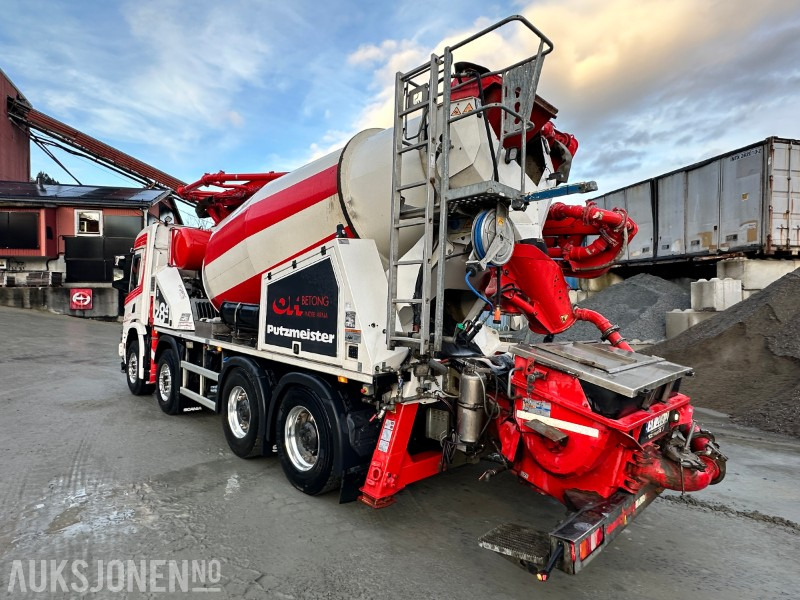 2021 Scania P500XT 8X4 Putzmeister PUMI 28-4 Betongpumpe, 83413km - Fahrmischer: das Bild 3 2021 Scania P500XT 8X4 Putzmeister PUMI 28-4 Betongpumpe, 83413km - Fahrmischer: das Bild 3