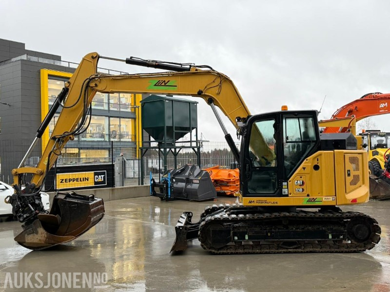 2021 modell Cat 310 Z - LINE elektrisk gravemaskin med rotortilt og tre skuffer. - Bagger: das Bild 2 2021 modell Cat 310 Z - LINE elektrisk gravemaskin med rotortilt og tre skuffer. - Bagger: das Bild 2