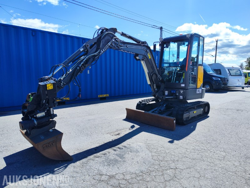 2022 Volvo EC27D – Meget godt utstyrt minigraver med lavt timeantall - Minibagger: das Bild 2 2022 Volvo EC27D – Meget godt utstyrt minigraver med lavt timeantall - Minibagger: das Bild 2