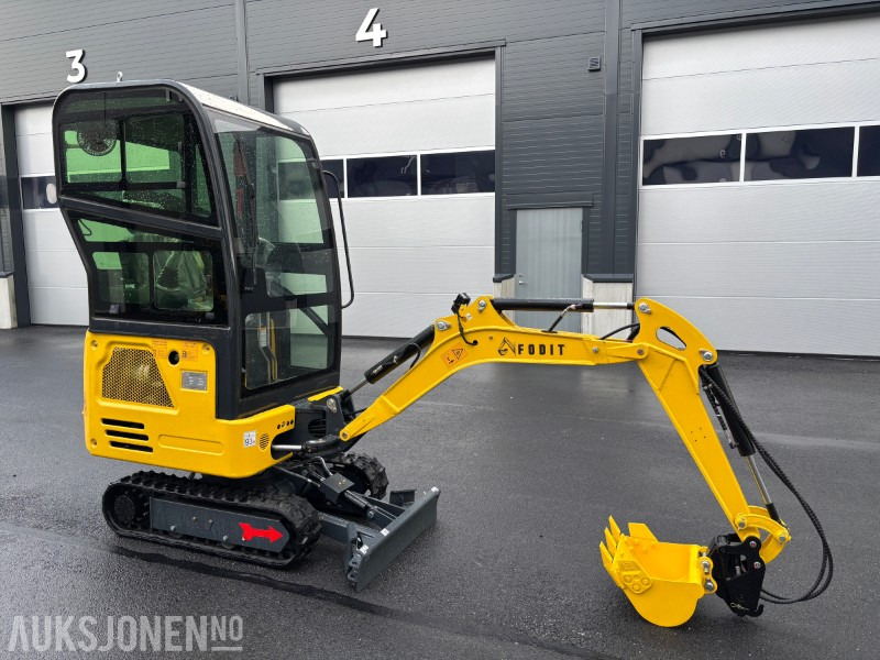 2025 Fodit FT327N Zero Tail 1,8 tonn - Minibagger: das Bild 5 2025 Fodit FT327N Zero Tail 1,8 tonn - Minibagger: das Bild 5