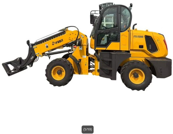 2025 Fodit FTL1500 Hjullaster - 4WD - Teleskopbom - Radlader: das Bild 2 2025 Fodit FTL1500 Hjullaster - 4WD - Teleskopbom - Radlader: das Bild 2