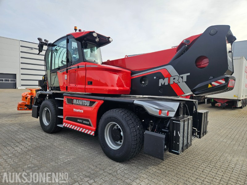 2025 NY - Manitou MRT 2660. Vinsj, Mannskapskurv, Beskjæringsklo/ sag , Gafler - Teleskoplader: das Bild 2 2025 NY - Manitou MRT 2660. Vinsj, Mannskapskurv, Beskjæringsklo/ sag , Gafler - Teleskoplader: das Bild 2