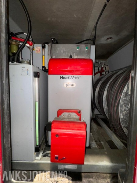 Anbauteil für Baumaschine 2010 HeatWork HW 3600 Mobilt varmekraftverk med diverse matter og 5 stk CliWi air systems 300: das Bild 9 Anbauteil für Baumaschine 2010 HeatWork HW 3600 Mobilt varmekraftverk med diverse matter og 5 stk CliWi air systems 300: das Bild 9