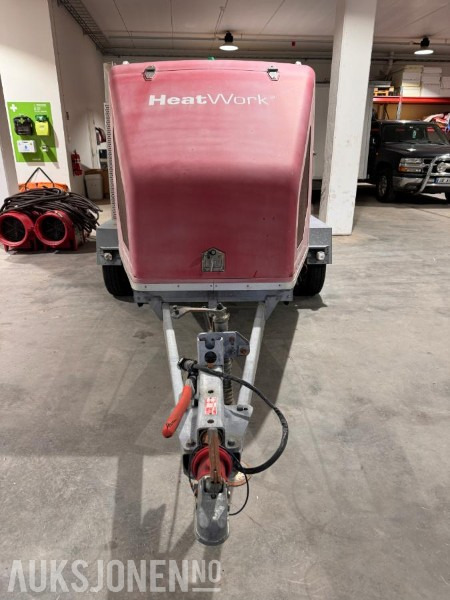 2010 HeatWork HW 3600 Mobilt varmekraftverk med diverse matter og 5 stk CliWi air systems 300 - Anbauteil für Baumaschine: das Bild 2 2010 HeatWork HW 3600 Mobilt varmekraftverk med diverse matter og 5 stk CliWi air systems 300 - Anbauteil für Baumaschine: das Bild 2