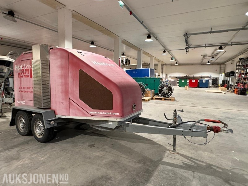 2010 HeatWork HW 3600 Mobilt varmekraftverk med diverse matter og 5 stk CliWi air systems 300 - Anbauteil für Baumaschine: das Bild 3 2010 HeatWork HW 3600 Mobilt varmekraftverk med diverse matter og 5 stk CliWi air systems 300 - Anbauteil für Baumaschine: das Bild 3