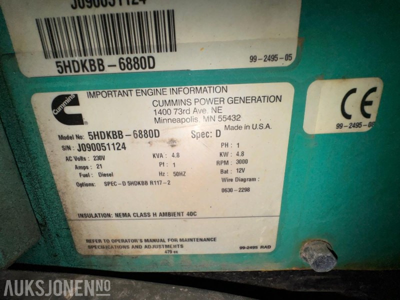 Anbauteil für Baumaschine 2010 HeatWork HW 3600 Mobilt varmekraftverk med diverse matter og 5 stk CliWi air systems 300: das Bild 17 Anbauteil für Baumaschine 2010 HeatWork HW 3600 Mobilt varmekraftverk med diverse matter og 5 stk CliWi air systems 300: das Bild 17