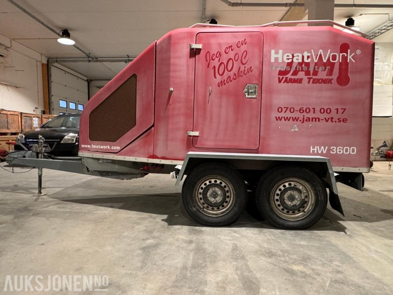 Anbauteil für Baumaschine 2010 HeatWork HW 3600 Mobilt varmekraftverk med diverse matter og 5 stk CliWi air systems 300: das Bild 7 Anbauteil für Baumaschine 2010 HeatWork HW 3600 Mobilt varmekraftverk med diverse matter og 5 stk CliWi air systems 300: das Bild 7