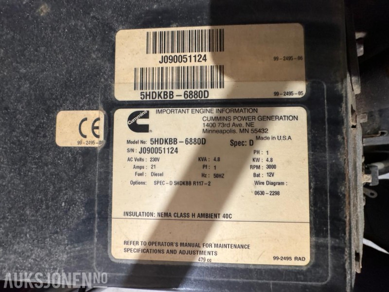 Anbauteil für Baumaschine 2010 HeatWork HW 3600 Mobilt varmekraftverk med diverse matter og 5 stk CliWi air systems 300: das Bild 18 Anbauteil für Baumaschine 2010 HeatWork HW 3600 Mobilt varmekraftverk med diverse matter og 5 stk CliWi air systems 300: das Bild 18