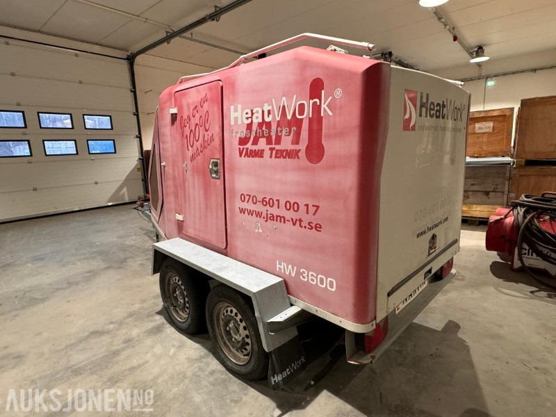 Anbauteil für Baumaschine 2010 HeatWork HW 3600 Mobilt varmekraftverk med diverse matter og 5 stk CliWi air systems 300: das Bild 6 Anbauteil für Baumaschine 2010 HeatWork HW 3600 Mobilt varmekraftverk med diverse matter og 5 stk CliWi air systems 300: das Bild 6