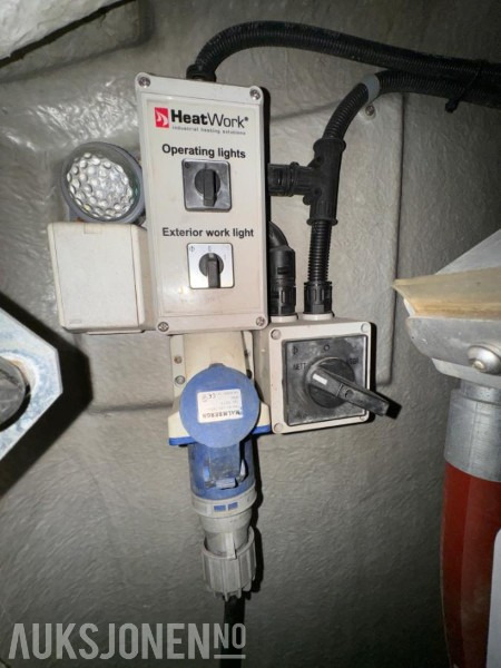 Anbauteil für Baumaschine 2010 HeatWork HW 3600 Mobilt varmekraftverk med diverse matter og 5 stk CliWi air systems 300: das Bild 30 Anbauteil für Baumaschine 2010 HeatWork HW 3600 Mobilt varmekraftverk med diverse matter og 5 stk CliWi air systems 300: das Bild 30