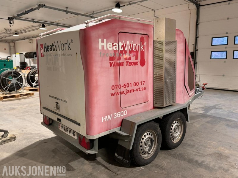 2010 HeatWork HW 3600 Mobilt varmekraftverk med diverse matter og 5 stk CliWi air systems 300 - Anbauteil für Baumaschine: das Bild 4 2010 HeatWork HW 3600 Mobilt varmekraftverk med diverse matter og 5 stk CliWi air systems 300 - Anbauteil für Baumaschine: das Bild 4