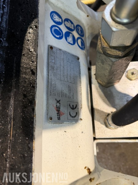 2010 Simex PLB 600 Asfaltfres – S60 - Både betong og afalttrommel montert - Anbauteil für Baumaschine: das Bild 5 2010 Simex PLB 600 Asfaltfres – S60 - Både betong og afalttrommel montert - Anbauteil für Baumaschine: das Bild 5