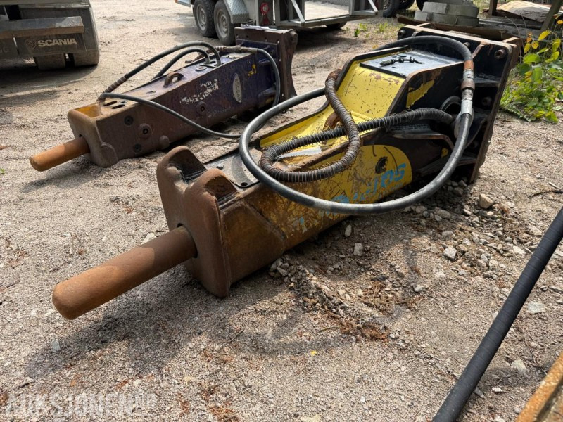 Anbauteil für Baumaschine 2014 SOOSAN PIGGHAMMER M/KOMBIFESTE S60 OG S70.: das Bild 1