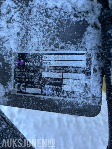 2021 Holms SH 2,5 - Åpen kost til hjullaster - Anbauteil für Baumaschine: das Bild 5 2021 Holms SH 2,5 - Åpen kost til hjullaster - Anbauteil für Baumaschine: das Bild 5