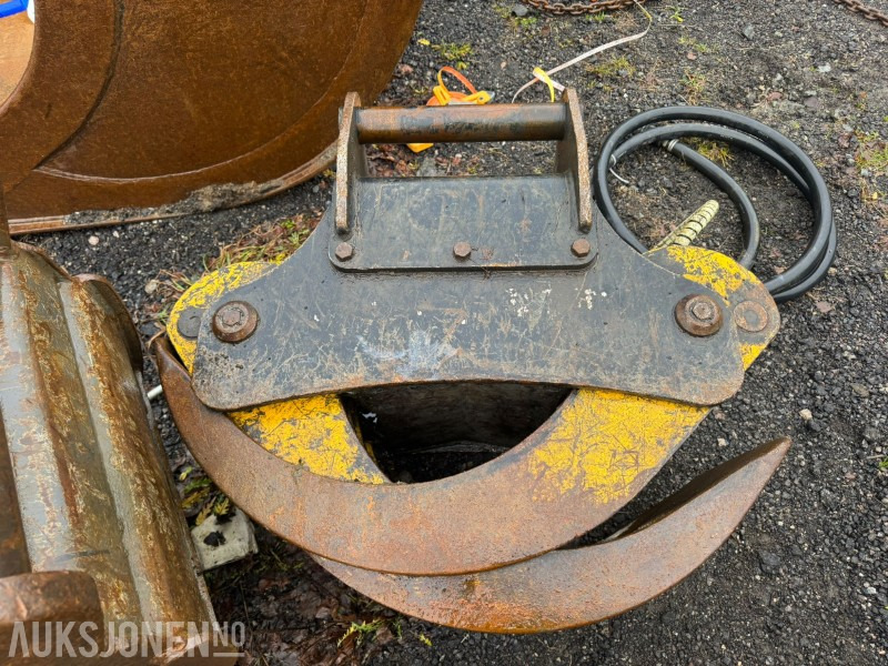 Hydraulisk gripeklo – S60 feste - Anbauteil für Baumaschine: das Bild 1 Hydraulisk gripeklo – S60 feste - Anbauteil für Baumaschine: das Bild 1
