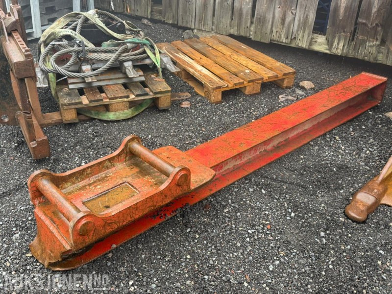 Mattejibb / kranbom med S60 feste - Anbauteil für Baumaschine: das Bild 1 Mattejibb / kranbom med S60 feste - Anbauteil für Baumaschine: das Bild 1