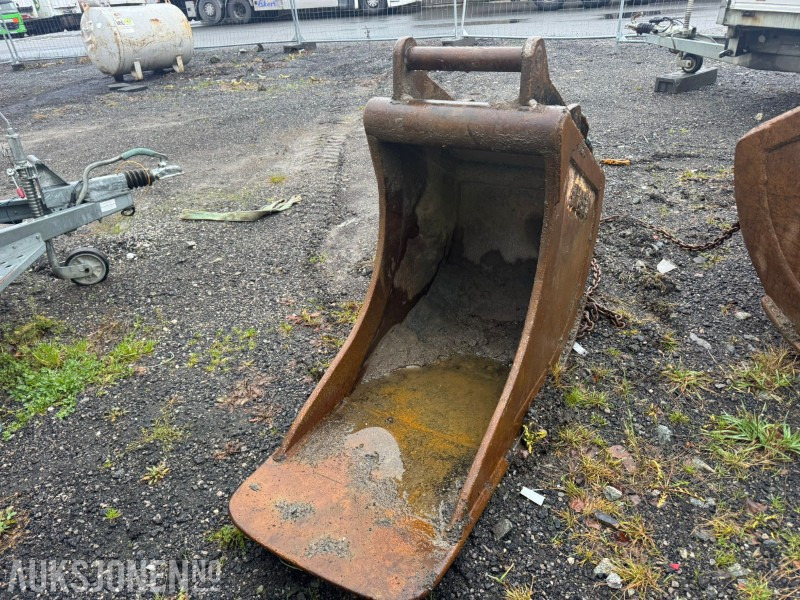 NASTA Graveskuffe – 320 L – 180 kg – S60 feste – Selges som den står - Anbauteil für Baumaschine: das Bild 2 NASTA Graveskuffe – 320 L – 180 kg – S60 feste – Selges som den står - Anbauteil für Baumaschine: das Bild 2