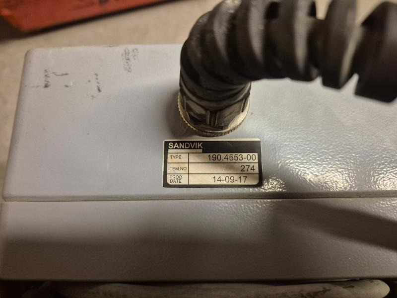 Sandvik Controller - Kabler Og Radiostyring - Se Bilder - Anbauteil für Baumaschine: das Bild 5 Sandvik Controller - Kabler Og Radiostyring - Se Bilder - Anbauteil für Baumaschine: das Bild 5