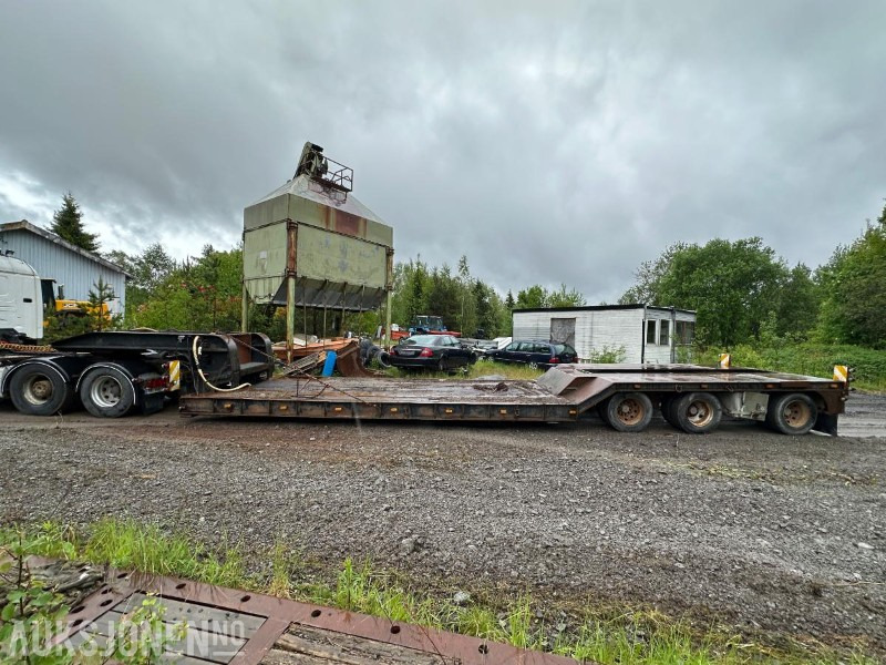 1978 Dapa Bs-300 - 3-akslet semitrailer/maskinhenger - Anhänger: das Bild 2 1978 Dapa Bs-300 - 3-akslet semitrailer/maskinhenger - Anhänger: das Bild 2
