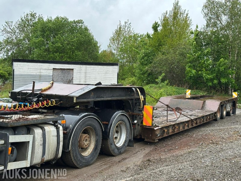 1978 Dapa Bs-300 - 3-akslet semitrailer/maskinhenger - Anhänger: das Bild 1 1978 Dapa Bs-300 - 3-akslet semitrailer/maskinhenger - Anhänger: das Bild 1
