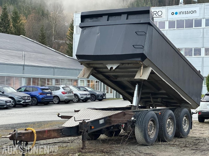 2005 Maur Bilpåbygg tippkjerre / trippelkjerre - Anhänger: das Bild 1 2005 Maur Bilpåbygg tippkjerre / trippelkjerre - Anhänger: das Bild 1