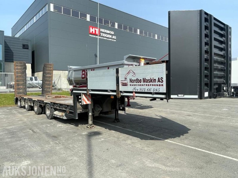 2012 FERRO-TRAILER MASKINTRALLE - 4 AKSLET - MED HYD.BREDDING - UTTREKK - HYD.KJØREBROER - TILLATT TOTALVEKT: 66000 KG. - Anhänger: das Bild 2 2012 FERRO-TRAILER MASKINTRALLE - 4 AKSLET - MED HYD.BREDDING - UTTREKK - HYD.KJØREBROER - TILLATT TOTALVEKT: 66000 KG. - Anhänger: das Bild 2