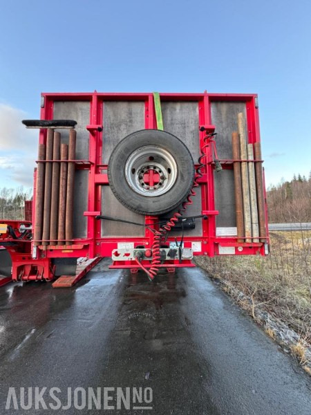 2017 Broshuis 4 SLA-18-48 4 akslet Maskinjumbo med uttrekk og manuell bredding - Metallisert - Hydraulisk bredding på kjørebruer - Anhänger: das Bild 2 2017 Broshuis 4 SLA-18-48 4 akslet Maskinjumbo med uttrekk og manuell bredding - Metallisert - Hydraulisk bredding på kjørebruer - Anhänger: das Bild 2