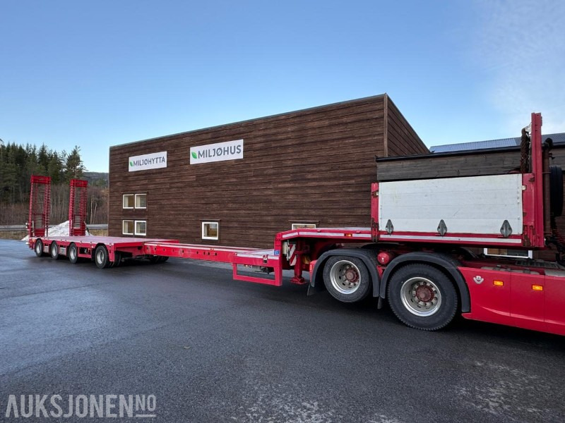 2017 Broshuis 4 SLA-18-48 4 akslet Maskinjumbo med uttrekk og manuell bredding - Metallisert - Hydraulisk bredding på kjørebruer - Anhänger: das Bild 1 2017 Broshuis 4 SLA-18-48 4 akslet Maskinjumbo med uttrekk og manuell bredding - Metallisert - Hydraulisk bredding på kjørebruer - Anhänger: das Bild 1