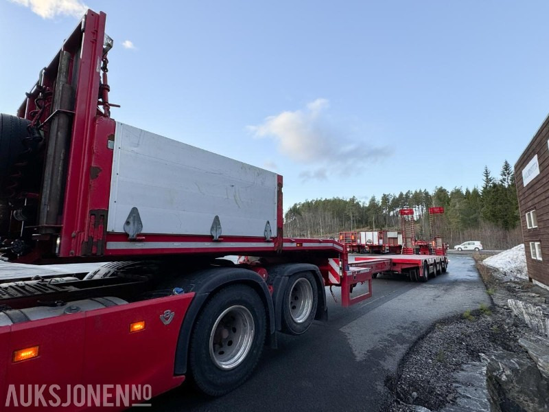 2017 Broshuis 4 SLA-18-48 4 akslet Maskinjumbo med uttrekk og manuell bredding - Metallisert - Hydraulisk bredding på kjørebruer - Anhänger: das Bild 3 2017 Broshuis 4 SLA-18-48 4 akslet Maskinjumbo med uttrekk og manuell bredding - Metallisert - Hydraulisk bredding på kjørebruer - Anhänger: das Bild 3