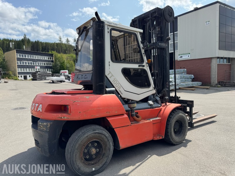 2000 Toyota 5FD70 TRUCK MED HIPPE TILT CABIN, LØFTEHØYDE 6000 MM - Flurförderzeug: das Bild 5 2000 Toyota 5FD70 TRUCK MED HIPPE TILT CABIN, LØFTEHØYDE 6000 MM - Flurförderzeug: das Bild 5