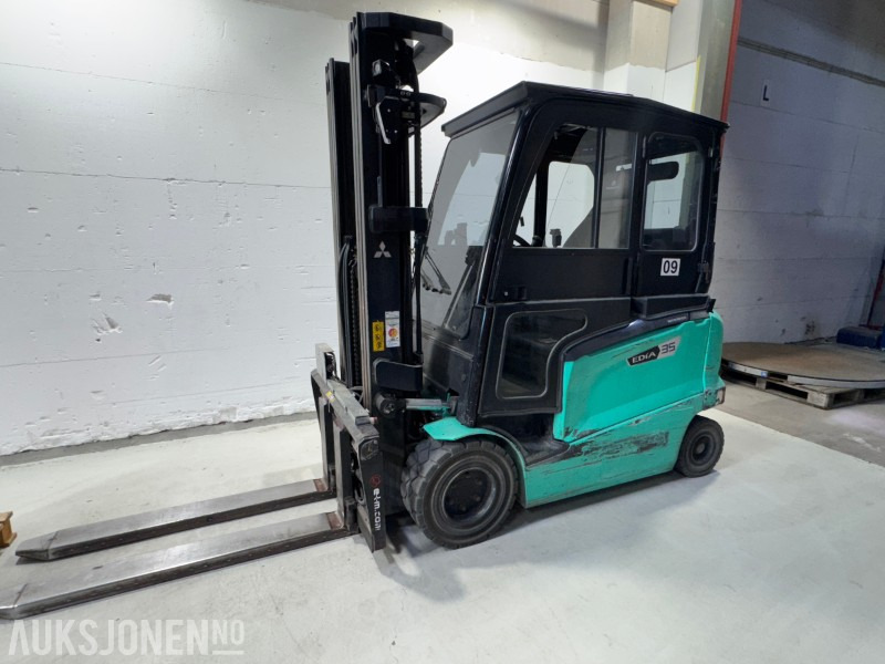 2019 Mitsubishi FB35N elektrisk motvektstruck - Flurförderzeug: das Bild 1 2019 Mitsubishi FB35N elektrisk motvektstruck - Flurförderzeug: das Bild 1