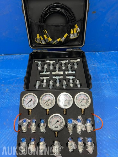 Hydraulikk TestKoffert - Baugeräte: das Bild 1 Hydraulikk TestKoffert - Baugeräte: das Bild 1
