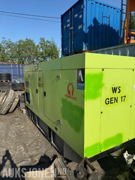 2017 Pramac GSW 280V - Svært lite brukt aggregat på hele 275KVA - Industriemaschine: das Bild 1 2017 Pramac GSW 280V - Svært lite brukt aggregat på hele 275KVA - Industriemaschine: das Bild 1