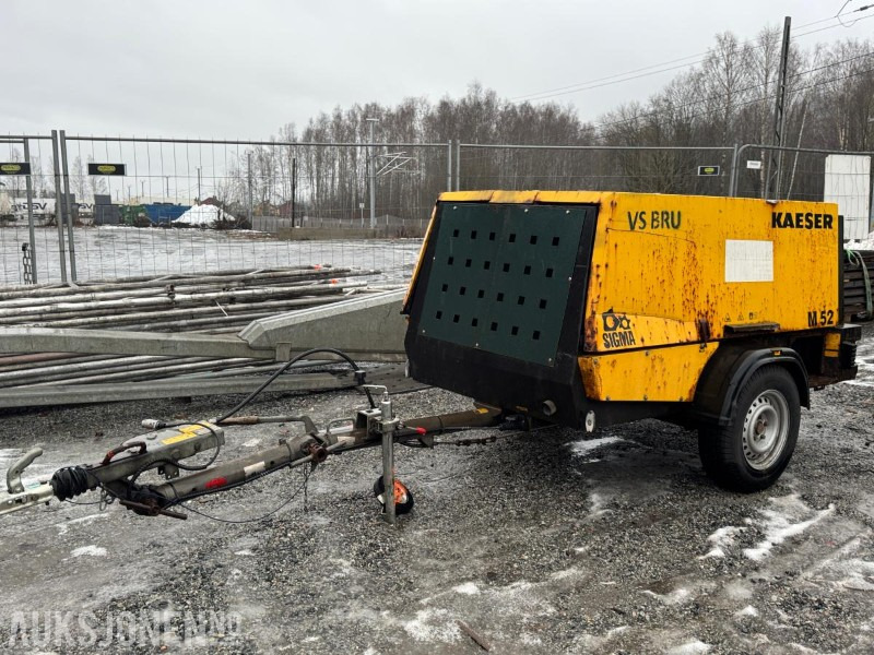 Kaeser M52 kompressor / 2756 timer - Baugeräte: das Bild 1 Kaeser M52 kompressor / 2756 timer - Baugeräte: das Bild 1