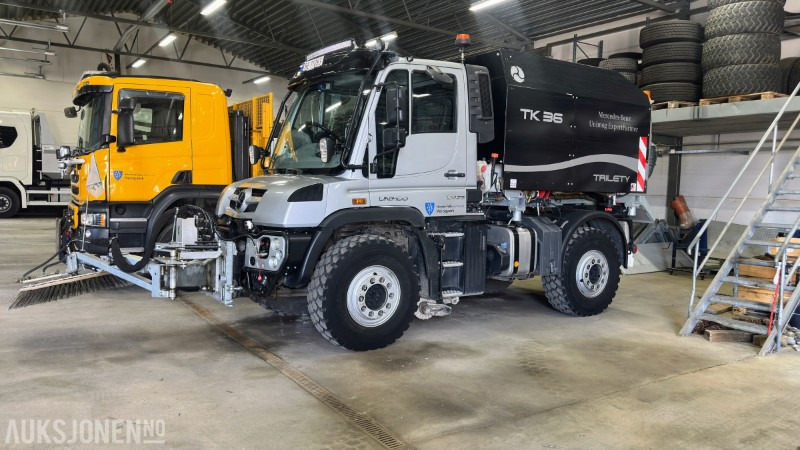 2017 Mercedes-Benz Unimog U423 med Trilety TK36 feieaggregat - LKW: das Bild 1 2017 Mercedes-Benz Unimog U423 med Trilety TK36 feieaggregat - LKW: das Bild 1