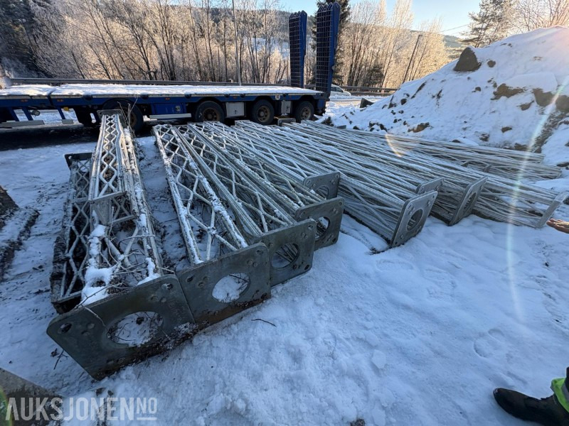 Lattix sikkerhetsmaster 2 stk med 2 stk betongsokler - Baugeräte: das Bild 3 Lattix sikkerhetsmaster 2 stk med 2 stk betongsokler - Baugeräte: das Bild 3