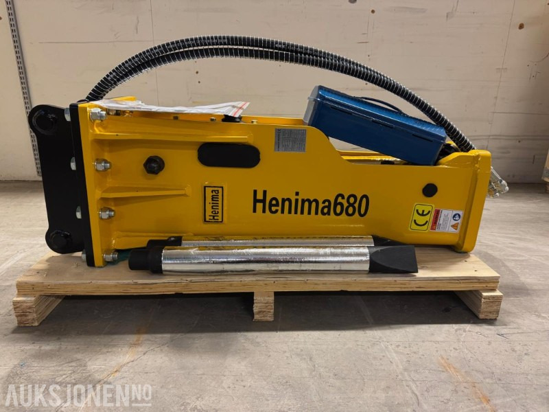 NY HENIMA PIGGHAMMER TIL 4-7 TONNS GRAVEMASKIN S40 M/GARANTI - Hydraulikhammer: das Bild 1 NY HENIMA PIGGHAMMER TIL 4-7 TONNS GRAVEMASKIN S40 M/GARANTI - Hydraulikhammer: das Bild 1