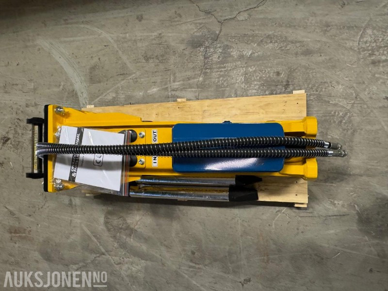 NY HENIMA PIGGHAMMER TIL 4-7 TONNS GRAVEMASKIN S40 M/GARANTI - Hydraulikhammer: das Bild 4 NY HENIMA PIGGHAMMER TIL 4-7 TONNS GRAVEMASKIN S40 M/GARANTI - Hydraulikhammer: das Bild 4