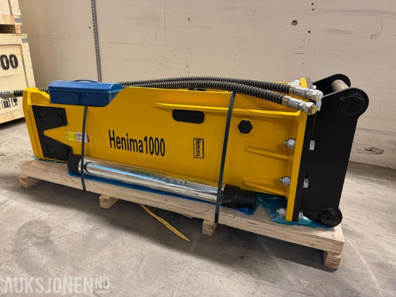 Ny Henima pigghammer til 10-15 tonns gravemaskin S60 m/garanti - Hydraulikhammer: das Bild 1 Ny Henima pigghammer til 10-15 tonns gravemaskin S60 m/garanti - Hydraulikhammer: das Bild 1