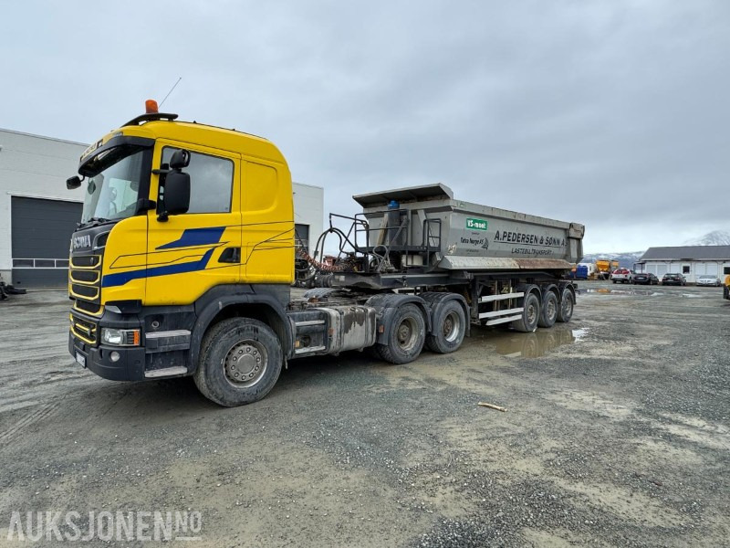 2017 Scania R580 V8 6X4 Trekker - Hydraulikk - Navreduksjon - 330000KM - Sattelzugmaschine: das Bild 2 2017 Scania R580 V8 6X4 Trekker - Hydraulikk - Navreduksjon - 330000KM - Sattelzugmaschine: das Bild 2