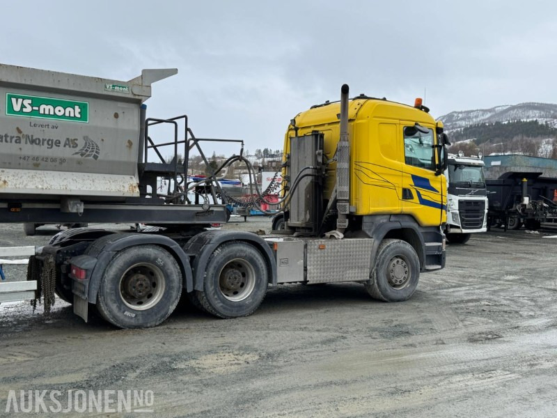 2017 Scania R580 V8 6X4 Trekker - Hydraulikk - Navreduksjon - 330000KM - Sattelzugmaschine: das Bild 3 2017 Scania R580 V8 6X4 Trekker - Hydraulikk - Navreduksjon - 330000KM - Sattelzugmaschine: das Bild 3