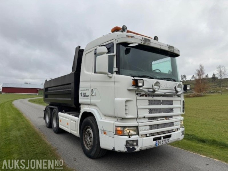 Scania 144G Tippbil – Perfekt for masse- og entreprenørkjøring - Kipper: das Bild 5 Scania 144G Tippbil – Perfekt for masse- og entreprenørkjøring - Kipper: das Bild 5