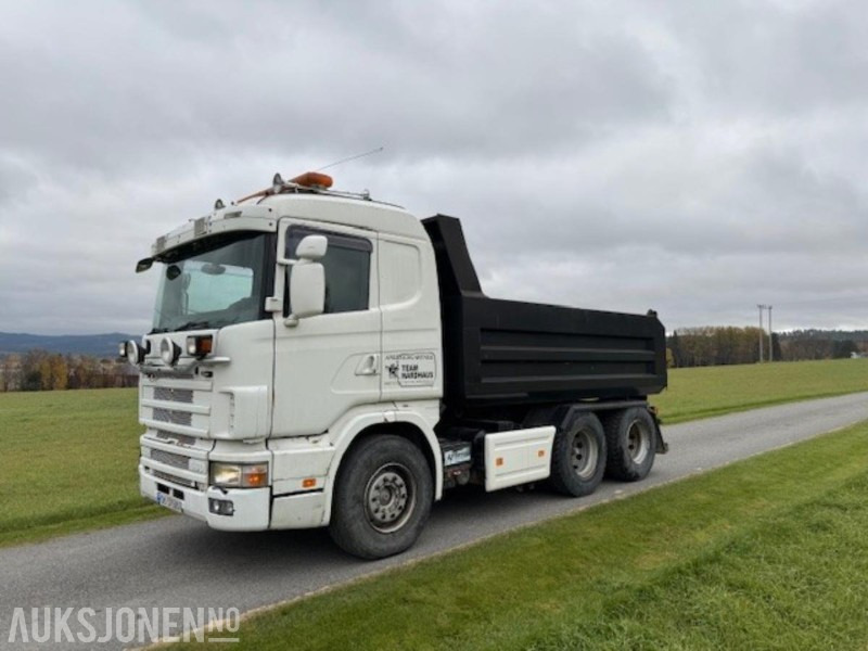 Scania 144G Tippbil – Perfekt for masse- og entreprenørkjøring - Kipper: das Bild 1 Scania 144G Tippbil – Perfekt for masse- og entreprenørkjøring - Kipper: das Bild 1