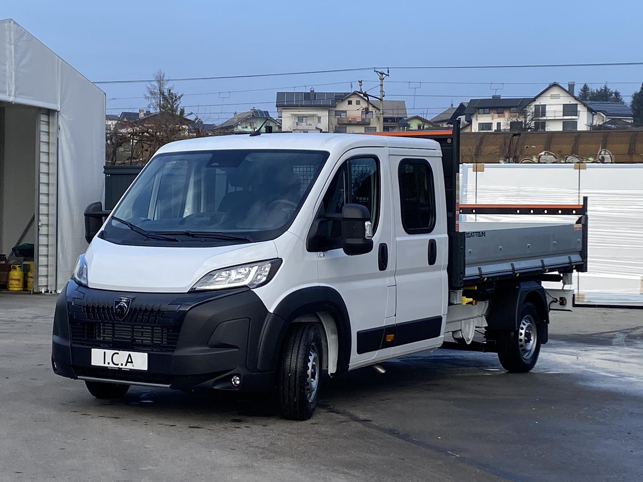 PEUGEOT BOXER L4 DOKA 180 PS | SCATTOLINI DREISEITENKIPPER 3150MM - Kipper Transporter, Transporter mit Doppelkabine: das Bild 2 PEUGEOT BOXER L4 DOKA 180 PS | SCATTOLINI DREISEITENKIPPER 3150MM - Kipper Transporter, Transporter mit Doppelkabine: das Bild 2