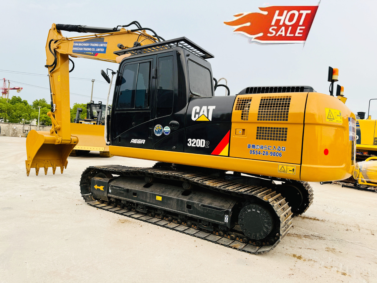 Kettenbagger Caterpillar Slightly Used CAT 320D Used Excavator Crawler Excavators CAT320 CAT325 CAT329 CAT330 CAT336 CAT349 Ready to Work: das Bild 6