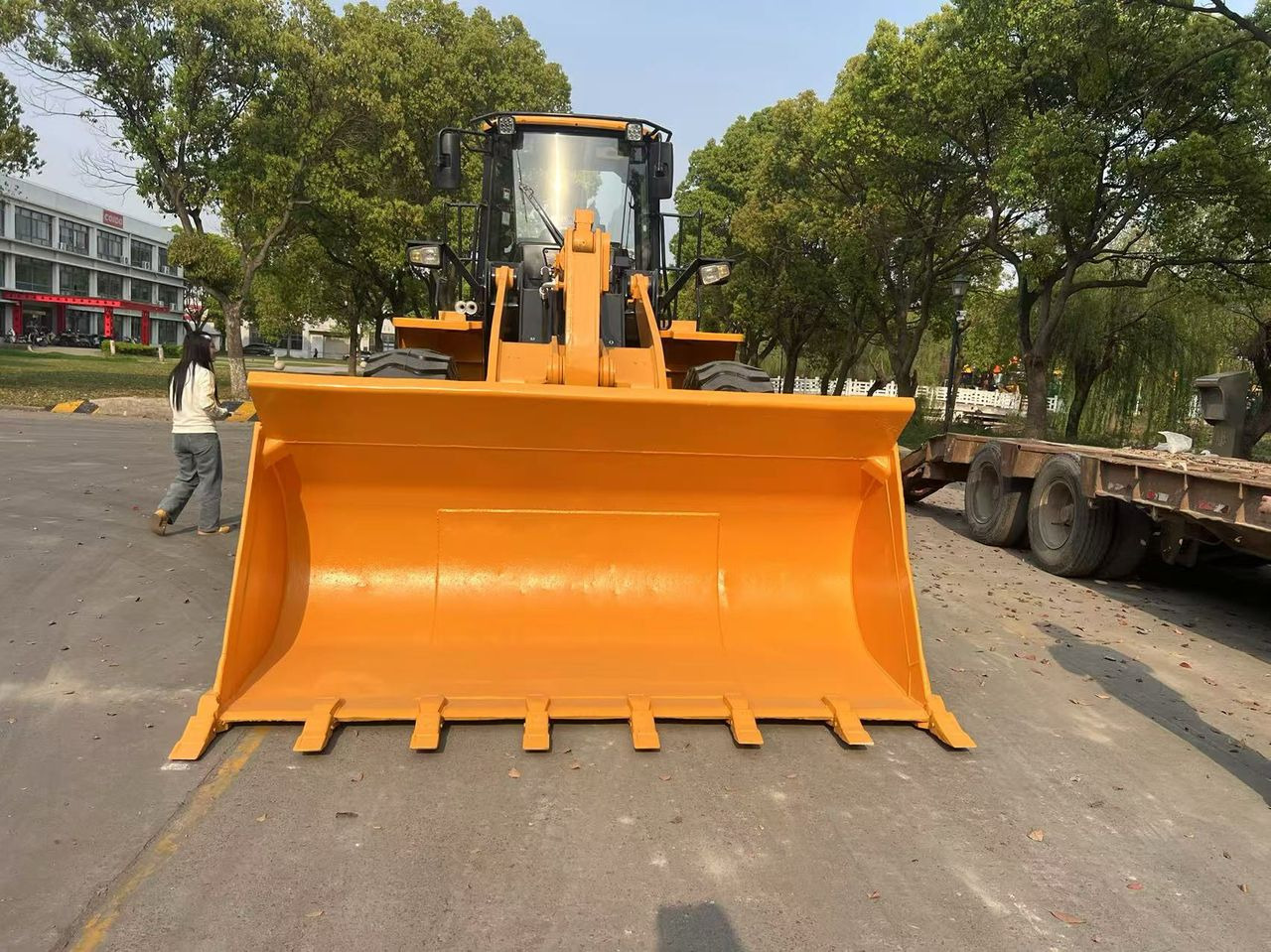 Radlader Liugong CLG856H Used Wheel Loader: das Bild 9