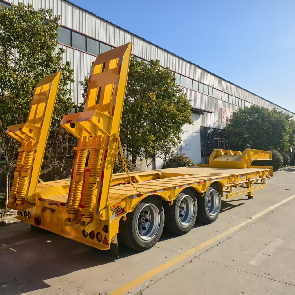 ZHICHENG Semi Flat Bed Low Bed in New Condition - Tieflader Auflieger: das Bild 3 ZHICHENG Semi Flat Bed Low Bed in New Condition - Tieflader Auflieger: das Bild 3